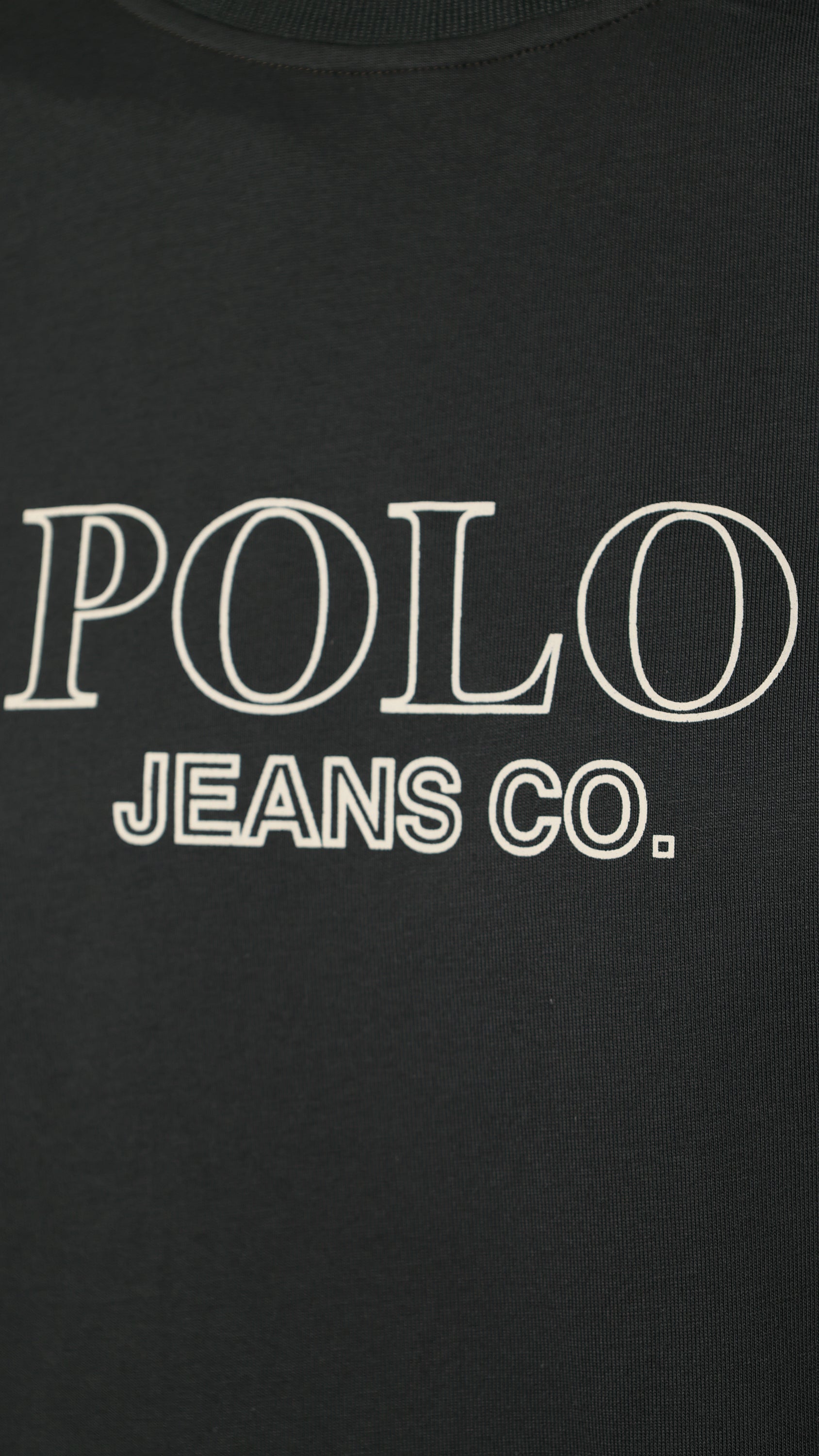 Polo T-Shirt Pjc Velcro Logo Black